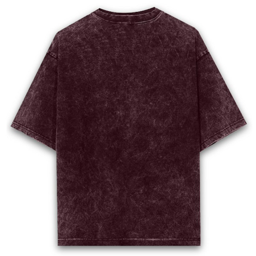 Maroon Acid Wash