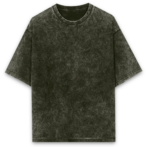 Olive Green Acid Wash